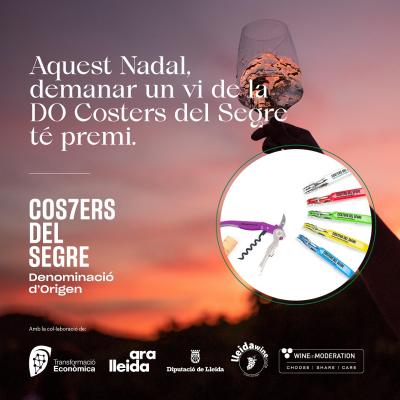DO Costers del Segre premia demanar un dels seus vins als restaurants lleidatans
